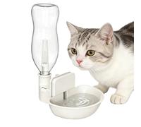 Leakproof Dog Water Bottle, Portable Pet Water Dispenser, 500ml Size Tip-Proof Bottle with Cap, Space-Saving Bottles, Pet Drinking Tool with Anti-Spill Design, Hydration Accessory for Small Anima