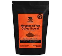 Lean Caffeine Café Molido Nicaragua 227g | Bulletproof Coffee Súper Limpio de Micotoxinas | Tostado Oscuro, Café Keto de Bajo Contenido de Acidez