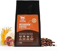 Lean Caffeine Caffè ai Funghi Molido 908g | Polvo de Extracto de Hongos | Mezcla de Hongos Melena de León, Reishi, Cordyceps y Agaricus Blazei | Café a Prueba de Toxinas Fúngicas