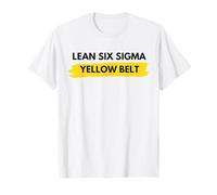 Lean Six Sigma Yellow Belt Certificado Camiseta
