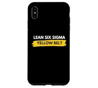 Lean Six Sigma Yellow Belt Certificado Carcasa para iPhone XS MAX