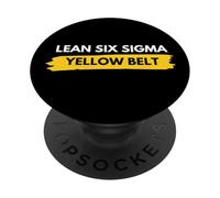 Lean Six Sigma Yellow Belt Certificado PopSockets PopGrip Adhesivo