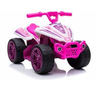 LEAN TOYS Quad Eléctrico Infantil 6V Para Niñas Rosa Mini Quad