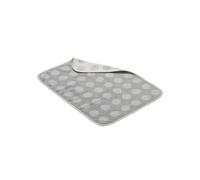 Leander Matty Topper, toalla de mano, almohadilla para almohada cambiador, Organic - Cool Grey