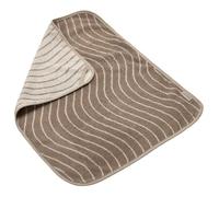 Leander Toalla de algodón 100% orgánico de rizo de 65 x 50 cm para Leander Matty. Color: cappuccino Woodland