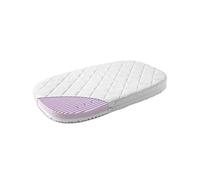 Leander Träumeland Comfort +7 - Colchón de espuma fría para cuna o cama de bebé ovalada