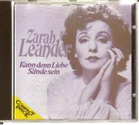 Leander, Zarah - Kann Denn Liebe Suende Se