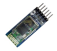 LeaningTech Módulo HC-05 Bluetooth Serial Pass-Through Módulo Wireless Serial Comunicación Serial con Botón para Arduino