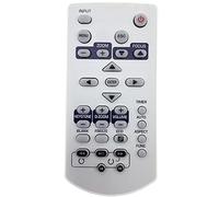 Leankle Mando a Distancia para Casio Proyectores XJ-F101W, XJ-F11X, XJ-F211WN, XJ-F21XN, XJ-S400UN, XJ-S400WN, XJ-UT311WN, XJ-UT312WN, XJ-UT331X, XJ-UT351W, XJ-UT352W