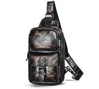 Le'aokuu Outdoor Leisure Travel Senderismo Bolso de Tirantes de Pecho, Aparejo, Bolso de Hombro Mochila 1315