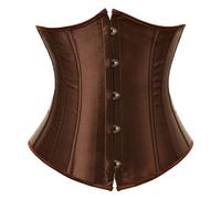 Leaomuny Corsé sexy de encaje para mujer, corsés íntimo, corsé adelgazante, moldeador de cintura sexy Push Up Corpiño de encaje bajo el pecho moldeador de Halloween Stringivita moldeador adelgazante