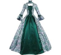 Leaomuny Vestido Medieval Retro, Estilo Renacentista, Estilo Medieval Victoriano Disfraz De Princesa Vestido Largo Elegante Del 800 Vintage Ropa Traje De Corsé Para Halloween