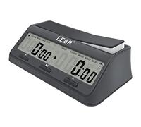 Leap 9921 - Reloj de ajedrez con Gran Pantalla, Programa actualizado Byo-yomi, retraso y Bonus