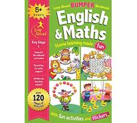 Leap Ahead Bumper Workbook: 5+ Years English & Maths (ENGLISH EDUCATIONAL BOOKS)