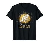 Leap of Faith Kintsugi Origami Rana Japonesa Resiliencia Camiseta