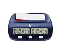 LEAP Reloj de ajedrez Aprobado por la Fide Digital Temporizador Profesional para Juegos de Mesa (Tienda Oficial) Azul