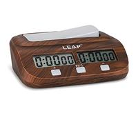 LEAP Reloj de Ajedrez Electrónico, Digital Multifuncional Pantalla Reloj de Ajedrez Profesional, Chess Ajedrez para Niños Temporizador Electrónica Junta Juego Ajedrez Competición