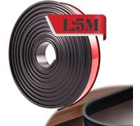 LeapBeast Forma U Cinta de Madera Cantos, 5M TPE Adhesiva Perfil Goma Cantoneras Cubrecantos, Silicona Cinta Tiras de Cantear - Bordes Mesa Muebles Protector
