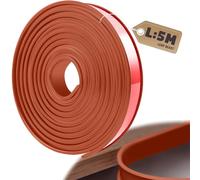 LeapBeast Forma U Cinta de Madera Cantos, 5M TPE Adhesiva Perfil Goma Cantoneras Cubrecantos, Silicona Cinta Tiras de Cantear - Bordes Mesa Muebles Protector