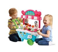Leapfrog 600703 Scoop & Learn Pretend Toddler Toy for Role Play Food and Magic Ice Cream Scooper Scoop/Learn Cart Set, Various