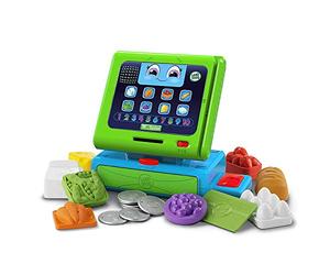 LeapFrog Count Along Till Educational Interactive Toy Shop with 20-Piece Pretend Play Set, Teaches Numbers, Counting and Colours, Toy For 2 3 4 Years Girls & Boys