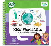 LeapFrog LeapStart Libro de actividades de la escuela primaria: Atlas mundial para niños con conciencia global