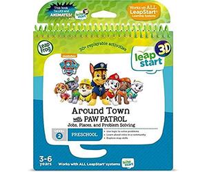 Leapfrog Leapstart Preschool: Around Town with Paw Patrol - Libro de Actividades (3D Mejorado)