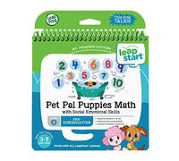 Leapfrog- LeapStart Puppy Libro de Actividades de prejardín de Infantes, Individual, Color Pet PAL Puppies matemáticas - Habilidades socioemocionales, Level 2 (80-21511E)