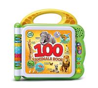 Leapfrog Libro de 100 animales, inglés | Toca 100 palabras y hábitats de animales para escuchar cada uno en inglés y francés, construyendo vocabulario. A partir de 18