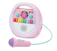 Leapfrog VTech - Karaoke Infantil Music Kid, Juguetes Electrónicos +2 Años | Karaoke Bluetooth rosa, Altavoz Interactivo, +40 Canciones y Melodías, Grabadora y Efectos de Voz, 4 pilas AA, Versión ESP