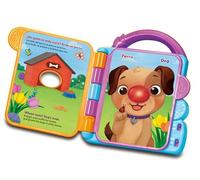 Leapfrog VTech - Libro bilingüe ¿De quién será Esta Nariz? | Certificado CE + EN71, Juguete para bebé +6 meses, Libro interactivo Bilingüe, 2 pilas AAA, Versión ESP