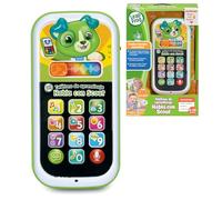 Leapfrog VTech - Teléfono de Aprendizaje Habla con Scout, Teléfono Interactivo, Graba Mensajes y Conversaciones, Desarrollo del lenguaje, Regalo bebés +9 Meses, Versión ESP