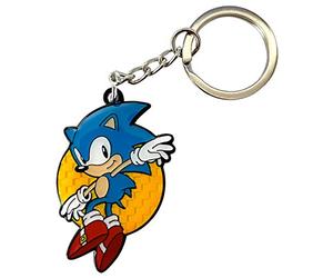 Leaping Sonic - Llavero clásico de Sonic The Hedgehog