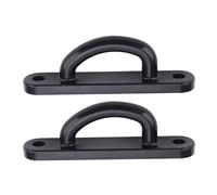 Leapiture 2 uds pestillo giratorio D placa de cierre 4 pulgadas de longitud uso duradero 5423020000 para puertas de vidrio con tapa de camión Ranch