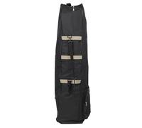 Leapiture Bolsa de Viaje de Golf con Ruedas Plegable, Estuche de Almacenamiento para Equipo de Golf, Bolsa de Golf con Ruedas Bolsa de Golf para avión para Amantes del Golf, Color Oro