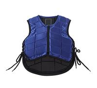 Leapiture Chaleco Ecuestre Chaleco Protector para El Cuerpo Espuma Acolchada Seguridad Equitación Equipo De Protección para Jinetes Jóvenes Campo Ecuestre(CS)