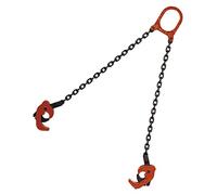 Leapiture-elevador de tambor de cadena de barril, 2 ganchos, herramienta de cadenas de elevación de tambor Industrial robusta, accesorios industriales estables y prácticos