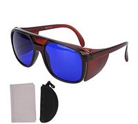 Leapiture Gafas De Protección Láser 650nm 660nm, Gafas De Seguridad Láser, Gafas De Seguridad Anti Rayos Infrarrojos, Gafas De Seguridad Rojas