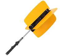 Leapiture Golf Wind Swing Fan, Golf Practice Fan Herramienta Entrenamiento Golf Color Amarillo Golf Wind Swing Fan Proof Practice Aid Trainer Training Tool Accesorio
