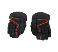 Leapiture Guante de Jugador de Hockey, Guantes Protectores de Dedos Flexibles, Equipo de protección para Hockey sobre Hielo, Floorball, Hockey sobre Ruedas (10 Pulgadas)