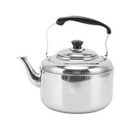 Leapiture Hervidor con silbido Tetera para estufa Tetera de acero inoxidable de 5,5 L Cocina Hervidor caliente grande Estufa de gas Hervidor superior para desayuno, hora del té, co