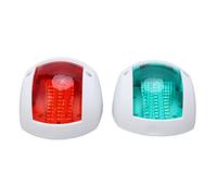 Leapiture Luz de LED esférica Luz Marina Marina LED LED Bow Light Navegación Saféz de Seguridad Máximo Visual a 1 Milla náutica Adecuada para Barcos Yates de Pesca Boats (Blanco)
