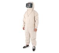 Leapiture Traje de trabajo Monos de protección completos Traje de chorro de arena transpirable a prueba de polvo con protección facial de vidrio transparente Conexión de tubo de oxígeno