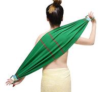 LeapLife Exfoliante de espalda, toalla de limpieza corporal para ducha, paño de lavado de baño, paño de limpieza para hombres y mujeres, exfoliación corporal, cepillo exfoliante 500D