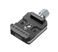 Leaplumin Abrazadera de tipo suizo Arca de aluminio con tornillo de 3/8" y 1/4", abrazadera de liberación rápida Arca QR para DJI Ronin S/SC