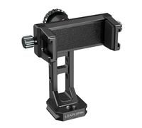 Leaplumin Soporte de metal para teléfono para trípode, soporte ajustable para teléfono celular con 2 zapatos fríos y puerto Arca, rotación de 360° y soporte ajustable para teléfono celular adecuado para iPhone 14Pro 13 Pro 12