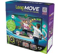 LeapMove - Consola de TV interactiva para niños de 4 a 11 años, 25 juegos educativos incluidos, sensor de movimiento sin controlador, aprendizaje con movimiento, idioma italiano, cables incluidos