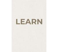 LEARN: A Modern Notebook for Work, Study and Creative Thinking