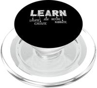 Learn Acronym Motivation Inspirational Learning Process PopSockets PopGrip para MagSafe