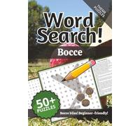 Learn Bocce 2026 Word Search Puzzle Book: Bocce Terms Word Search - 110 pages, 50+ puzzles. Great gift for fans, players, trainers & coaches during a round, travel, holidays and free time. (Learning)